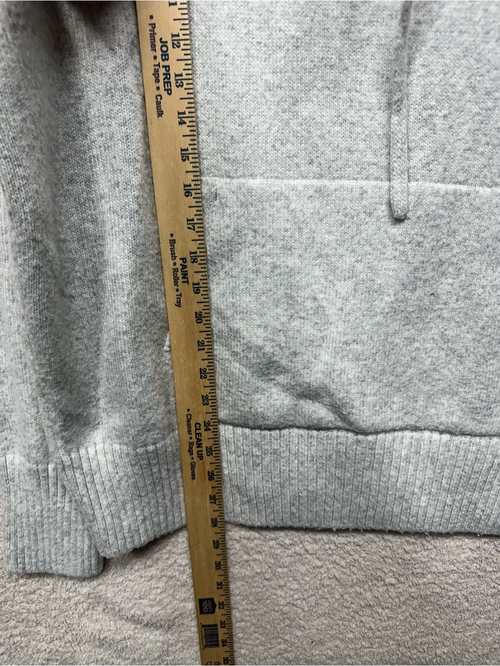 Calia by Carrie Underwood Soft Knit Cowl Neck Hooded Sweater Hoodie Gray XL Cozy - Picture 5 of 6